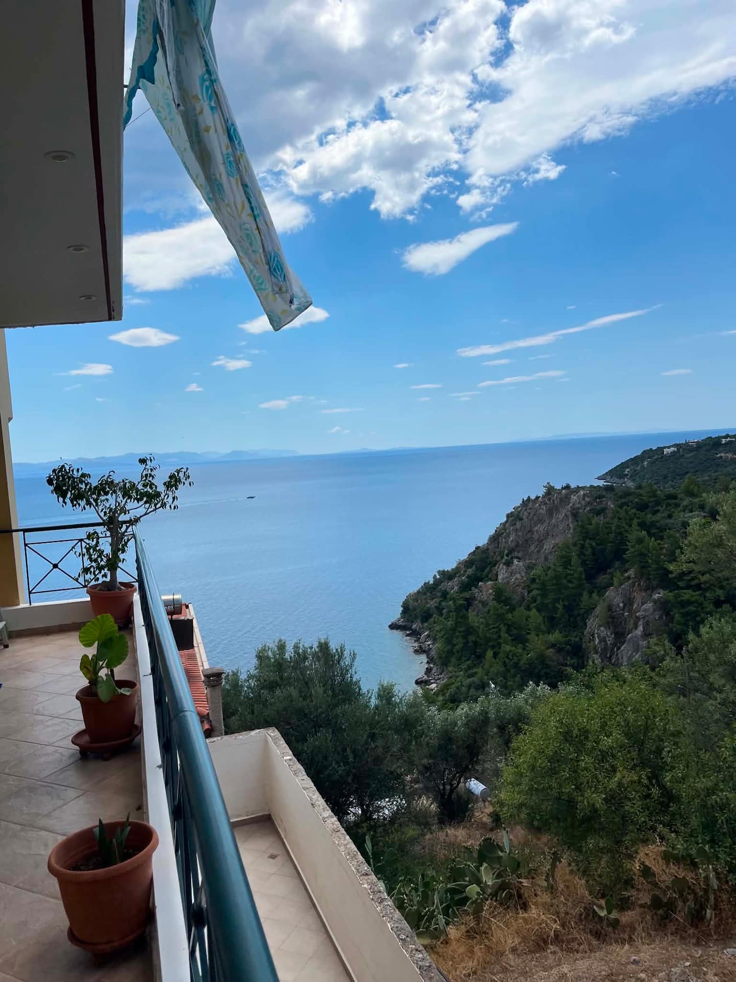 Sea view from Melitini Apartments